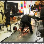 welder at la braderie de l'art roubaix