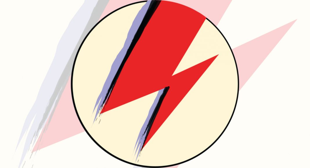 Mix hommage à David Bowie par Soulwax David bowie - aladdin sane lightning bolt