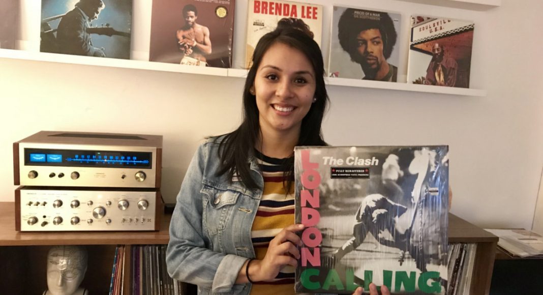 Jannae, record collector from Los Angeles, CA – USA the clash album